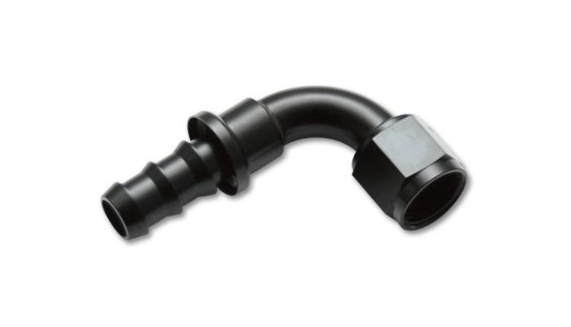 Vibrant Performance - Vibrant Performance Push - On 90 Degree Hose End Elbow Fitting; Size: - 6AN
