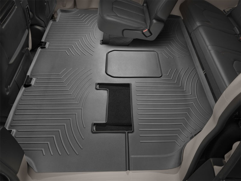 Weathertech - WeatherTech 15 - 20 Audi A3 (Sedan) / 15 - 20 S3 (Incl 17 - 20 RS3) Rear FloorLiner HP - Black (2pc Liner) - Panda Motorworks
