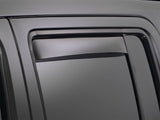 Weathertech - WeatherTech 16+ Honda Civic Rear Side Window Deflectors - Dark Smoke - Panda Motorworks