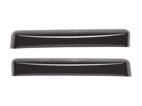 Weathertech - WeatherTech 16+ Honda Civic Rear Side Window Deflectors - Dark Smoke - Panda Motorworks