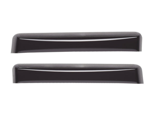 Weathertech - WeatherTech 16+ Honda Civic Rear Side Window Deflectors - Dark Smoke - Panda Motorworks