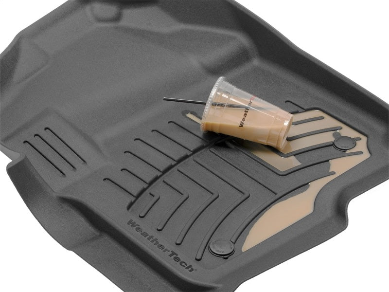 Weathertech - WeatherTech 17+ Honda Civic Hatchback Front FloorLiner HP - Black - Panda Motorworks