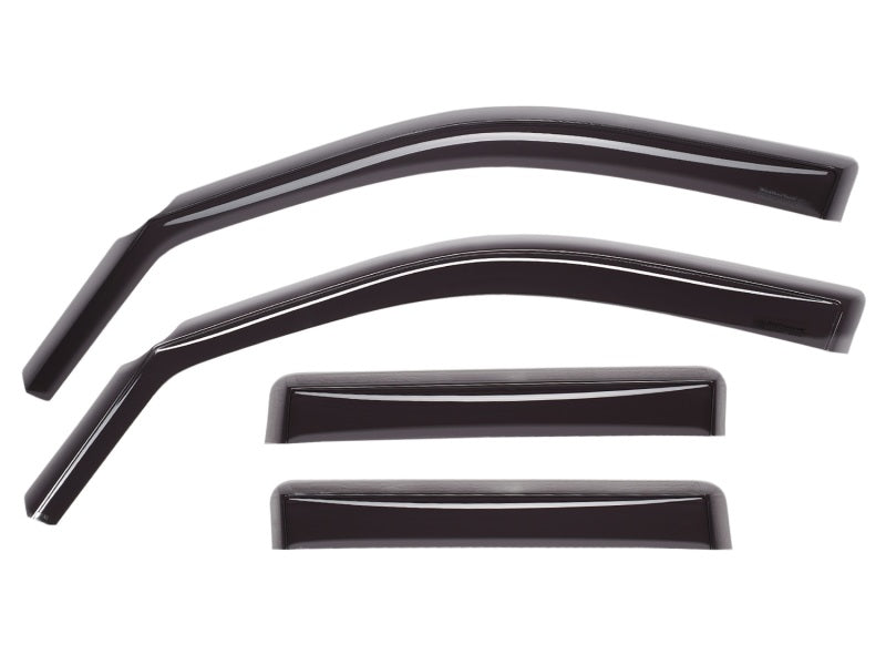 Weathertech - WeatherTech 2015 Volkswagen Golf Front and Rear Side Window Deflectors - Dark Smoke - Panda Motorworks