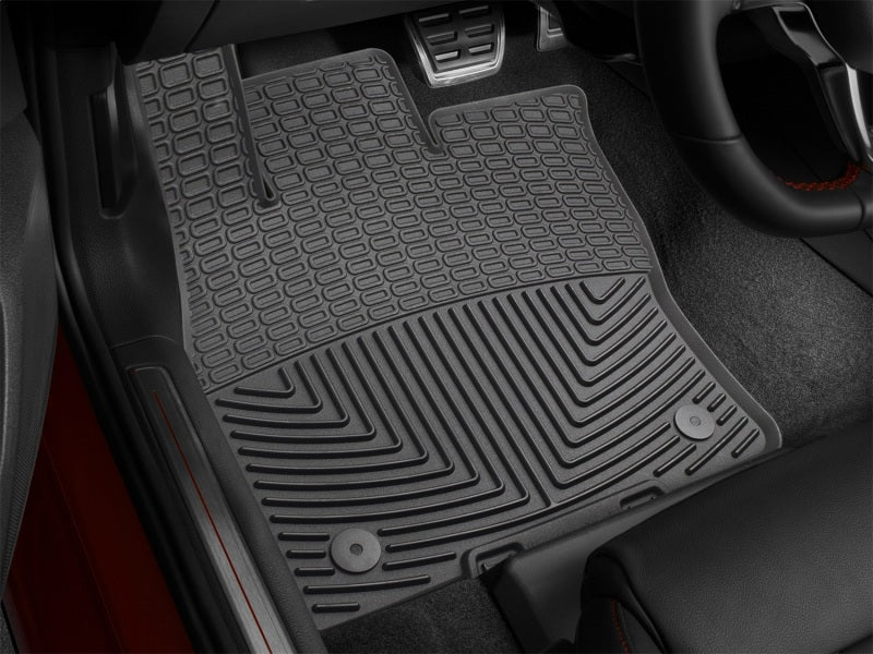 Weathertech - WeatherTech 2015+ Volkswagen Golf/GTI (5 - Door Hatchback Only) Front Rubber Mats - Black - Panda Motorworks