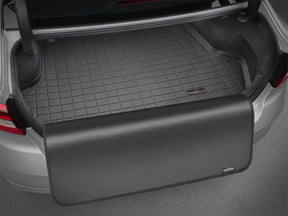 Weathertech - WeatherTech 2015+ VW Golf/GTI/R (5 - Door Hatchback) Cargo Liners With Bumper Protector - Grey - Panda Motorworks