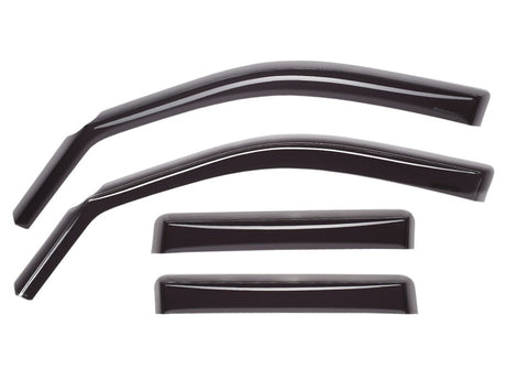 Weathertech - WeatherTech 2016 Honda Civic Front and Rear Side Window Deflectors - Dark Smoke - Panda Motorworks