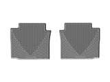 Weathertech - WeatherTech 2016+ Honda Civic Sedan / Coupe Rear Rubber Mats - Grey - Panda Motorworks