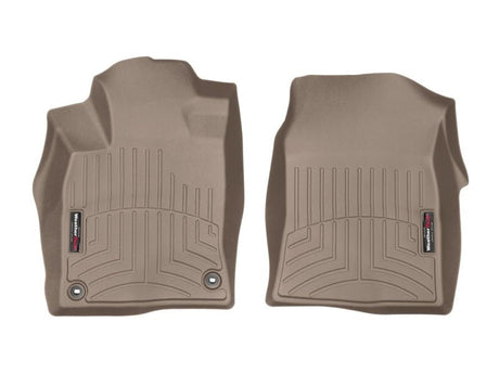 Weathertech - WeatherTech 2016+ Honda Civic Sedan Front FloorLiner - Tan - Panda Motorworks