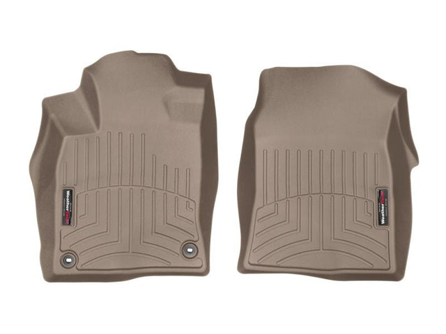 Weathertech - WeatherTech 2016+ Honda Civic Sedan Front FloorLiner - Tan - Panda Motorworks
