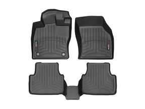 Weathertech - WeatherTech 2019+ Volkswagen Jetta Front and Rear FloorLiners - Black (Automatic Trans Only)