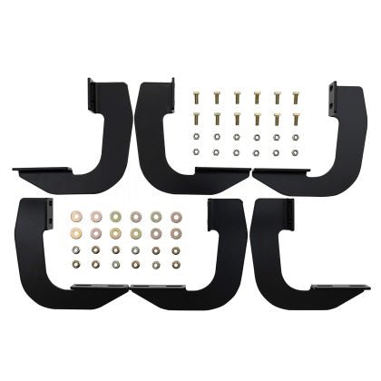 Westin - Westin 2022 Nissan Frontier Crew Cab & King Cab Running Board Westin Grate Steps - Textured Black Kit