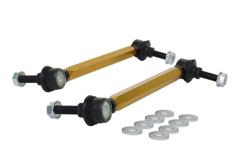 Whiteline - Whiteline Fiesta ST Front Swaybar Link Kit - Heavy Duty Adjustable - Panda Motorworks
