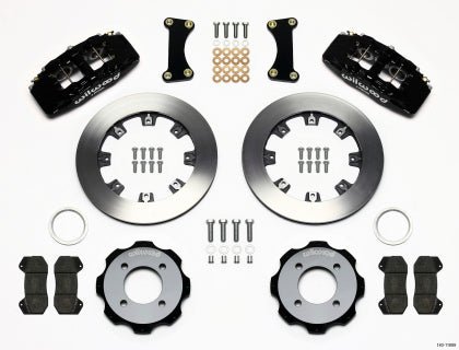Wilwood - Wilwood Dynapro 6 Front Hat Kit 12.19in 2011 - 2019 Fiesta - Panda Motorworks