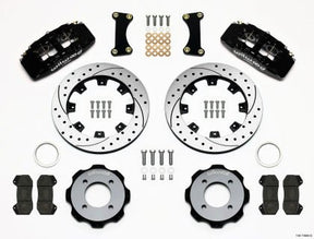 Wilwood - Wilwood Dynapro 6 Front Hat Kit 12.19in Drilled 2011 - 2019 Fiesta - Panda Motorworks