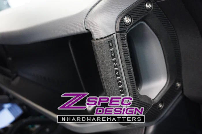 ZSPEC DESIGN - ZSPEC DESIGN INTERIOR DRESS - UP FASTENER KIT FOR '21+ FORD BRONCO 2.7L, STAINLESS - BILLET - Panda Motorworks