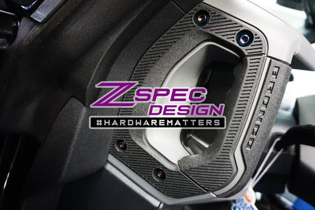 ZSPEC DESIGN - ZSPEC DESIGN INTERIOR DRESS - UP FASTENER KIT FOR 21+ FORD BRONCO 2.7L, TITANIUM & BILLET - Panda Motorworks