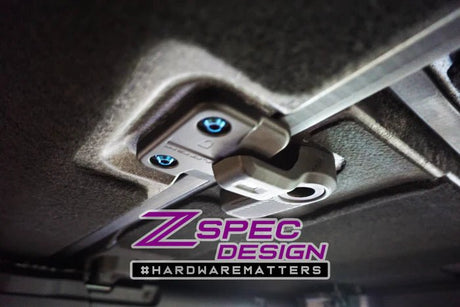 ZSPEC DESIGN - ZSPEC DESIGN INTERIOR DRESS - UP FASTENER KIT FOR 21+ FORD BRONCO 2.7L, TITANIUM & BILLET - Panda Motorworks