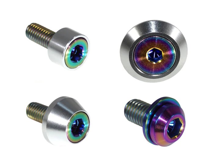 ZSPEC DESIGN - ZSPEC DESIGN INTERIOR DRESS - UP FASTENER KIT FOR 21+ FORD BRONCO 2.7L, TITANIUM & BILLET - Panda Motorworks