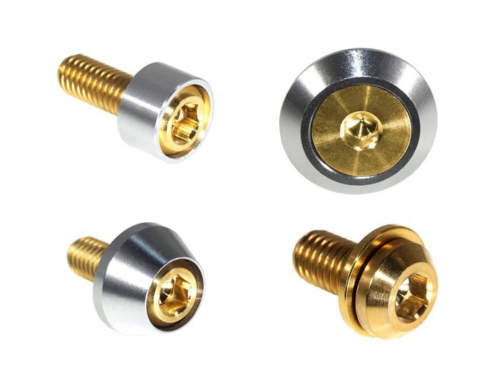 ZSPEC DESIGN - ZSPEC DESIGN INTERIOR DRESS - UP FASTENER KIT FOR 21+ FORD BRONCO 2.7L, TITANIUM & BILLET - Panda Motorworks