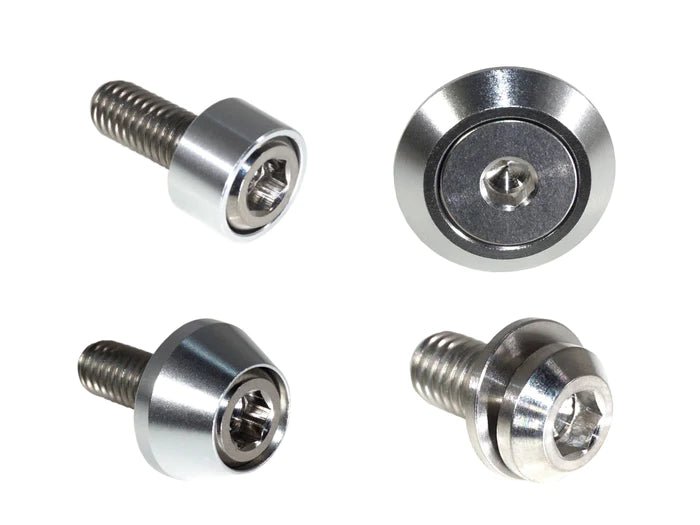 ZSPEC DESIGN - ZSPEC DESIGN INTERIOR DRESS - UP FASTENER KIT FOR 21+ FORD BRONCO 2.7L, TITANIUM & BILLET - Panda Motorworks