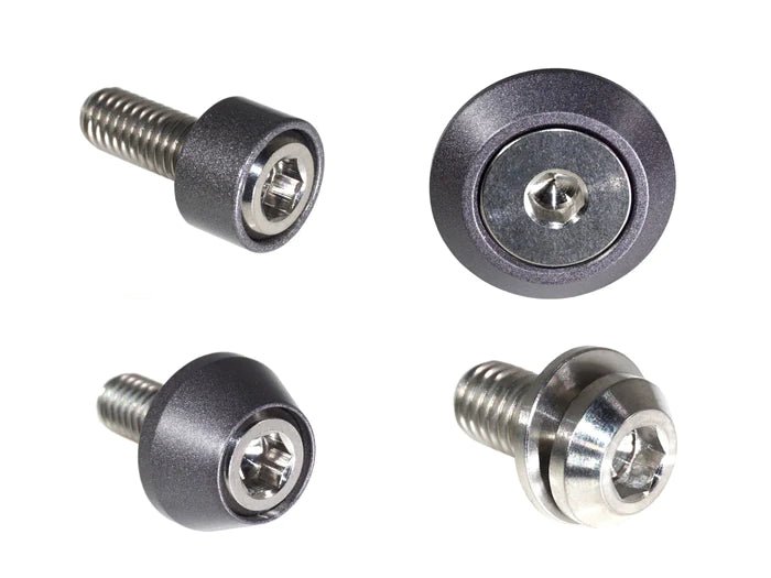 ZSPEC DESIGN - ZSPEC DESIGN INTERIOR DRESS - UP FASTENER KIT FOR 21+ FORD BRONCO 2.7L, TITANIUM & BILLET - Panda Motorworks