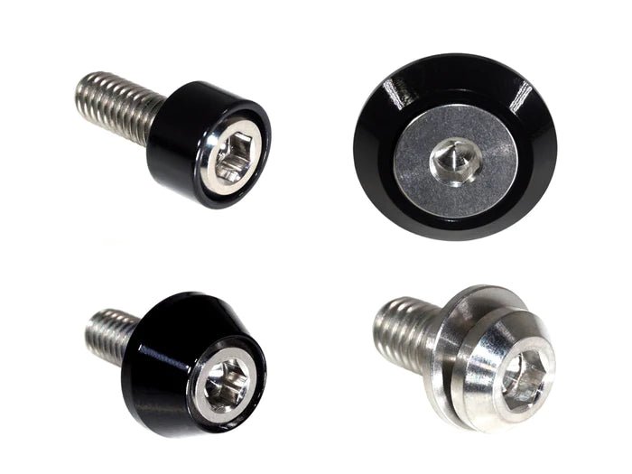 ZSPEC DESIGN - ZSPEC DESIGN INTERIOR DRESS - UP FASTENER KIT FOR 21+ FORD BRONCO 2.7L, TITANIUM & BILLET - Panda Motorworks