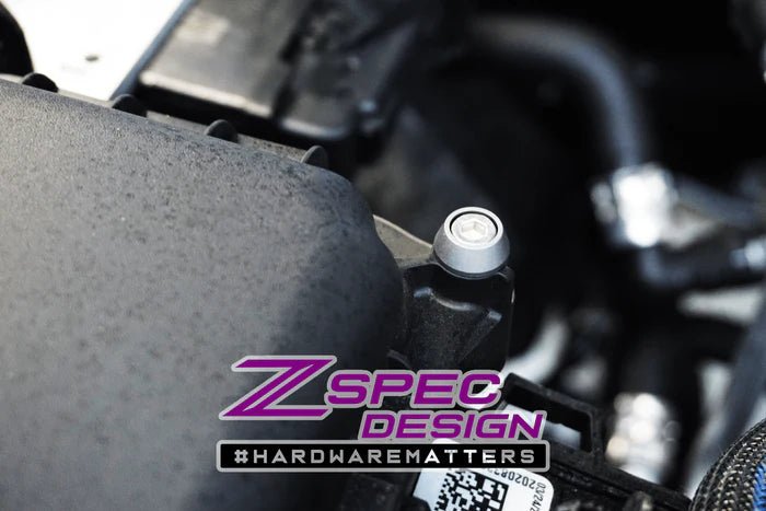 ZSPEC DESIGN - ZSPEC DESIGN "STAGE 3" DRESS - UP FASTENER KIT FOR '21+ FORD BRONCO 2.7L, STAINLESS - BILLET - Panda Motorworks