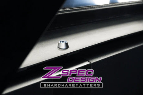 ZSPEC DESIGN - ZSPEC DESIGN "STAGE 3" DRESS - UP FASTENER KIT FOR 21+ FORD BRONCO 2.7L, TITANIUM & BILLET - Panda Motorworks