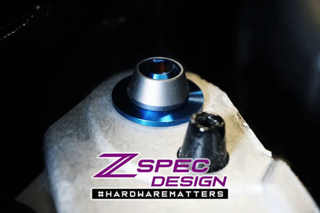 ZSPEC DESIGN - ZSPEC DESIGN "STAGE 3" DRESS - UP FASTENER KIT FOR 21+ FORD BRONCO 2.7L, TITANIUM & BILLET - Panda Motorworks