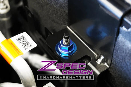 ZSPEC DESIGN - ZSPEC DESIGN "STAGE 3" DRESS - UP FASTENER KIT FOR 21+ FORD BRONCO 2.7L, TITANIUM & BILLET - Panda Motorworks