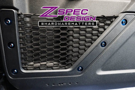 ZSPEC DESIGN - ZSPEC DESIGN "STAGE 3" DRESS - UP FASTENER KIT FOR 21+ FORD BRONCO 2.7L, TITANIUM & BILLET - Panda Motorworks